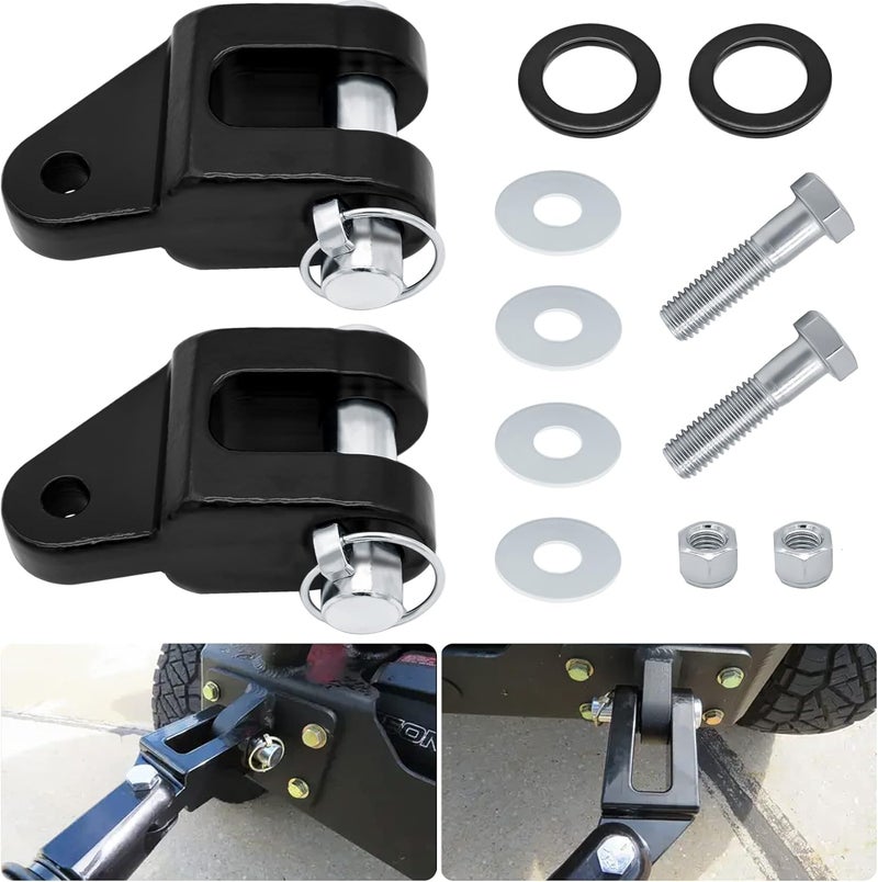 FHRHRY BX88357 BX88296, Off Road Bumper Adapter Kit Compatible with Blue Ox Tow Bars - Avail BX7420, Ascent BX4370, Alpha BX7365 BX7380, Aventa BX7445, Aladdin BX4325, Allure BX7460, Replace# BX88303 BX88304 - Image 1